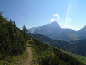 Cesta k chatě Hofpürglhütte