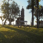 Malebný park a zvonice